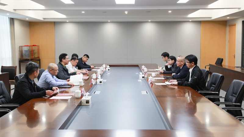 江門市供銷社副主任、供銷集團董事長鄺衛(wèi)民到訪浙農(nóng)