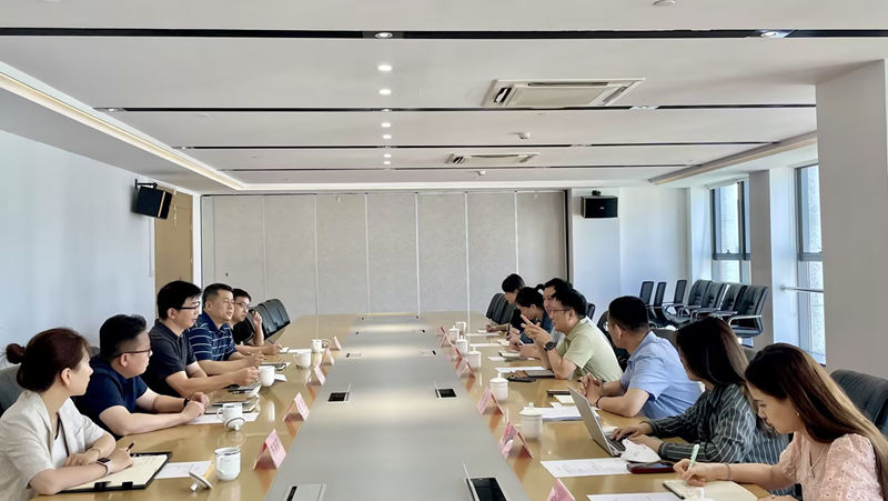 湘湖實驗室與浙江農(nóng)科創(chuàng)業(yè)園領(lǐng)導到訪浙農(nóng)科創(chuàng)園