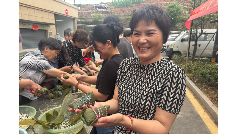 浦江農(nóng)批市場舉辦端午主題活動 傳承文化促消費